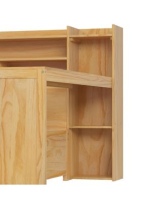 Pc Wooden Storage Desk Daybed