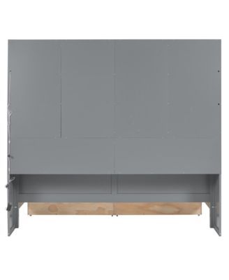 Streamdale Twin Daybed w/ Storage, LED & Shelves