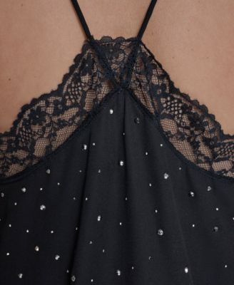 Women's Hot Fix Lace Camisole