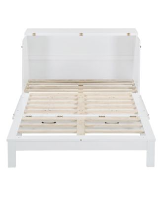 Full Size Murphy Bed with Large Drawers