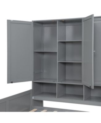 Daybed with Drawers & All-in-One Cabinet