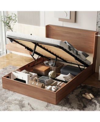 Queen Lift Storage Bed Frame