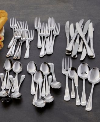 18/0 Stainless Steel Flight 45-PC Flatware Set, Service for 8