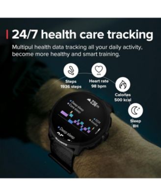 Suunto Run GPS Sports Watch with AMOLED Touchscreen, Heart Rate and Sleep Tracker