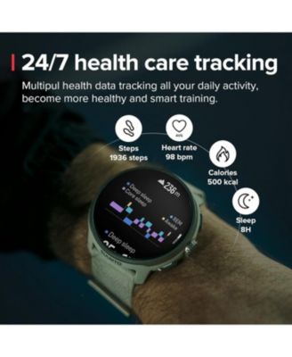 Run GPS Sports Watch with AMOLED Touchscreen, Heart Rate and Sleep Tracker