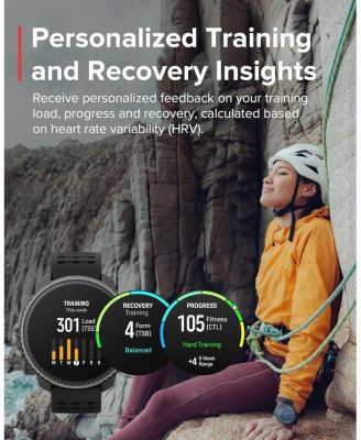 Vertical GPS Sports Watch with Sapphire Touchscreen, Heart Rate and Sleep Tracker