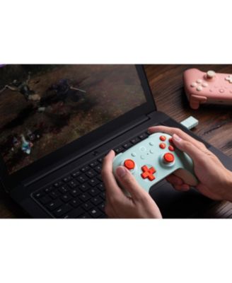 64 Bluetooth Controller for Analogue 3D, Switch, Switch 2, Windows, and Android (Black)