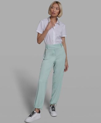 Women's Cropped Cargo Pants