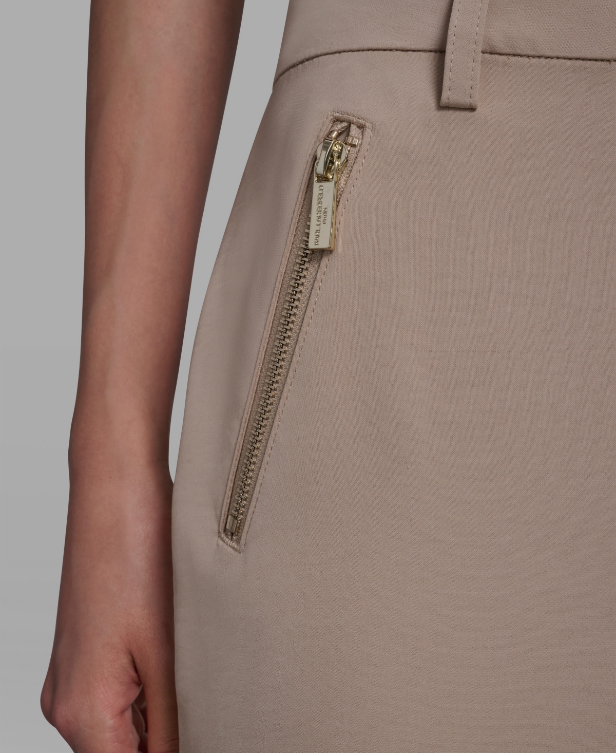 Karl Lagerfeld Paris Women's Cropped Cargo Pants