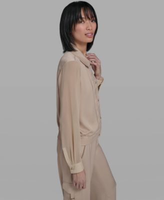 Women's Collared Shacket