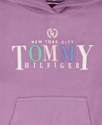 Girls' 7-16 Color Block Popover Hoodie