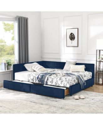 Streamdale Tufted Upholstered Bed Frame with Comfortable Backrest