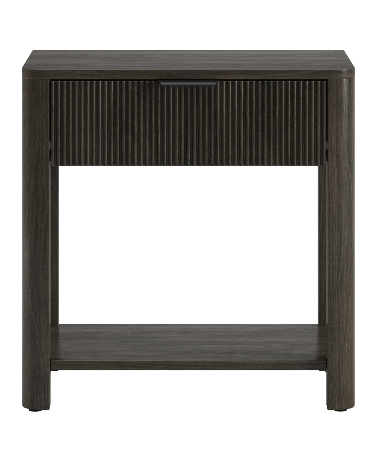 Hudson & Canal Pomona 24" Wide Rectangular Fluted Nightstand