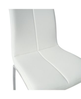 + Set of 4 + PU Leather + Modern + Dining Chair