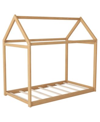 + Twin Size + Wood + House Design + Bed