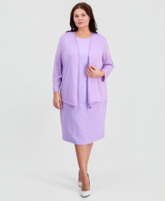 Plus Size Open-Front A-Line Cardigan