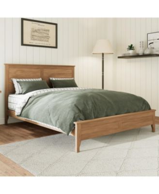 Solid Wood Full Platform Bed