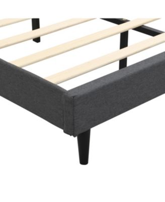 King Upholstered Bed Frame USB Ports