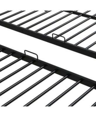 Triple Bunk Bed Full Over Twin Metal Frame