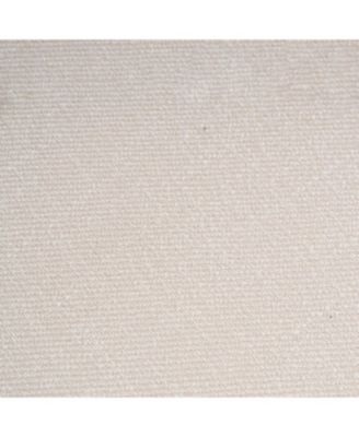 Mid-Century Linen Dining Chairs Rattan Back (Set of 2)