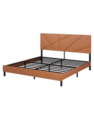 King Metal Bed Frame - Square Platform