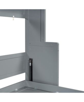  Murphy Bed with Hydraulic Lift & Desk