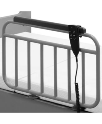 Electric Adjustable Bed with Mattress & Rails