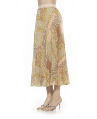 Women's Kesia Midi Pleated Skirt