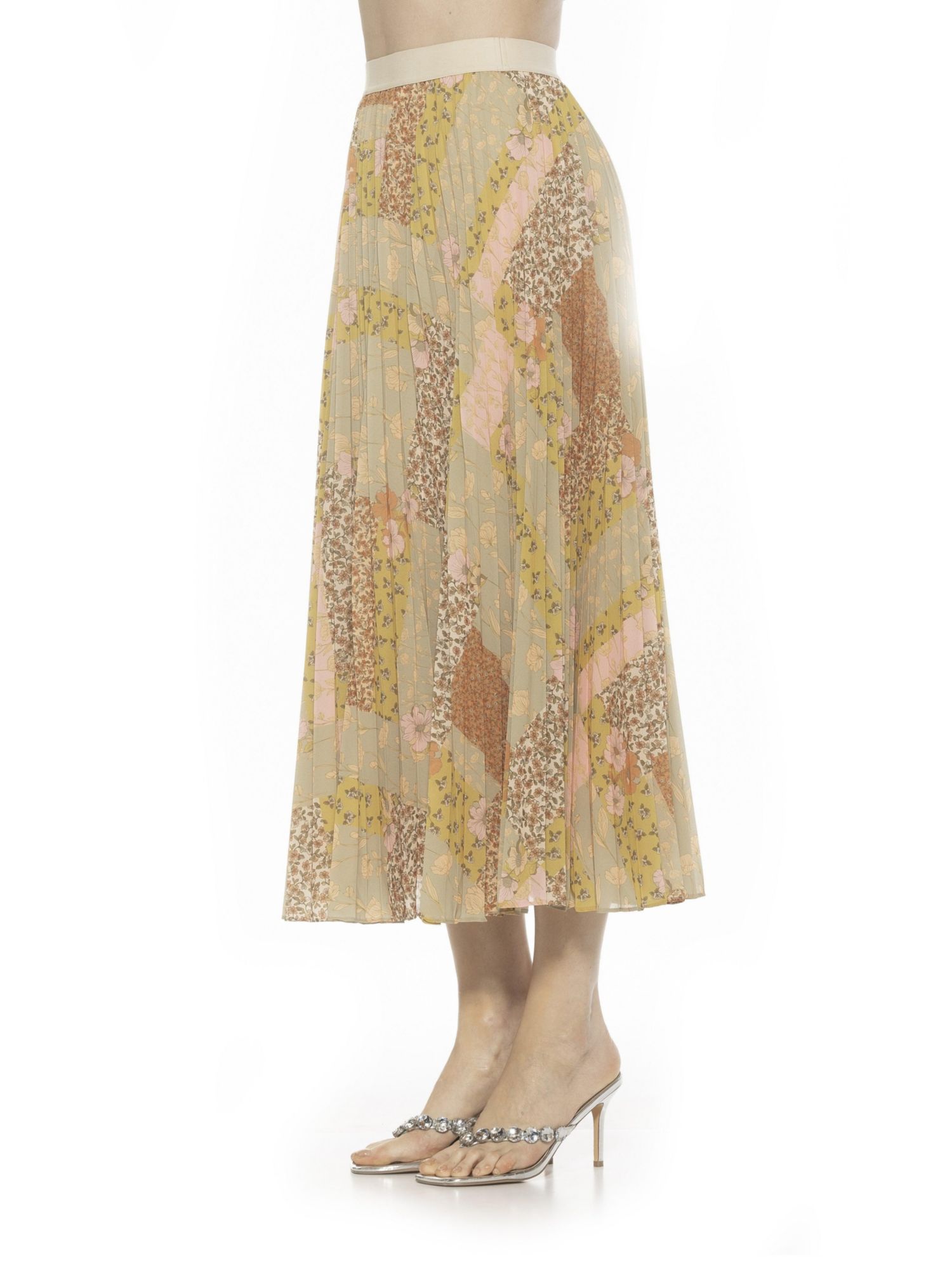 Women's Kesia Midi Pleated Skirt