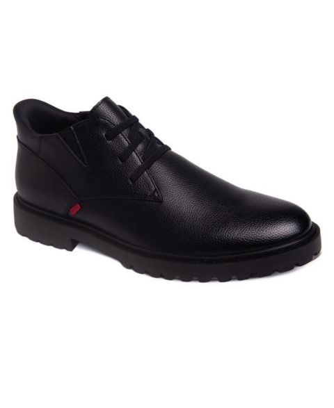 Мужские ботинки Marc Joseph New York Clark Road Hands-Free Slip On Technology Leather Laceup Chukka, цвет: Чёрный