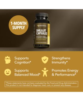 Shilajit Capsules, 60ct