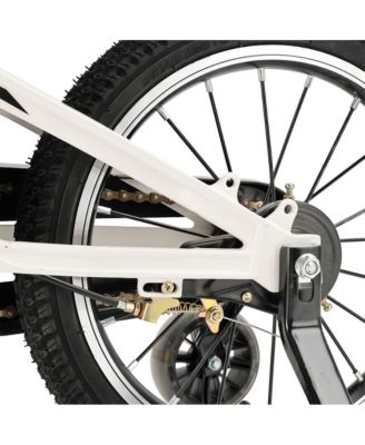 16-Inch Lightweight Kids Bike with Magnesium Alloy Frame, Training Wheels & Dual Brakes