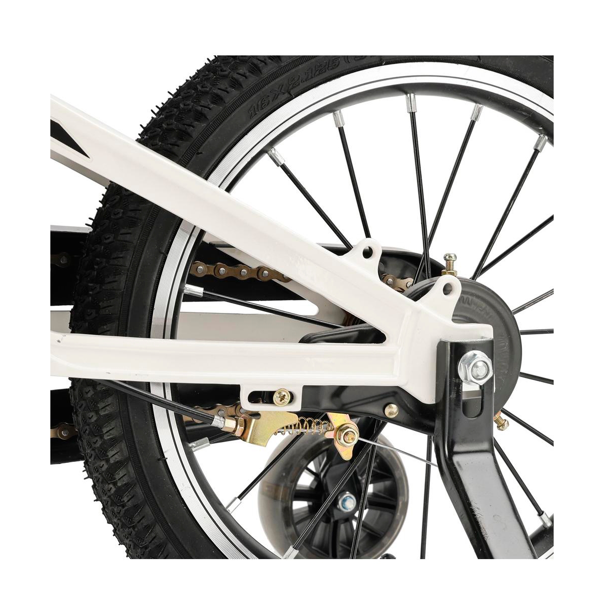 Artudatech 16-Inch Lightweight Kids Bike with Magnesium Alloy Frame, Training Wheels & Dual Brakes