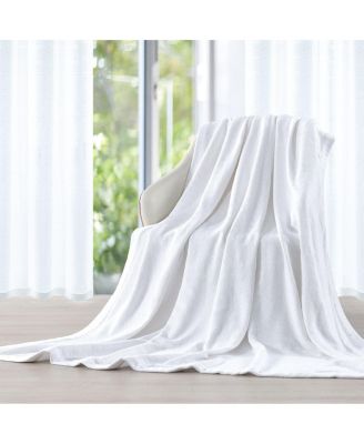 100% Cotton 2-Ply Sheet Blanket/Throw, King/California King