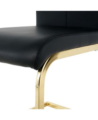 Streamdale Faux Leather Dining Chairs Set of 4