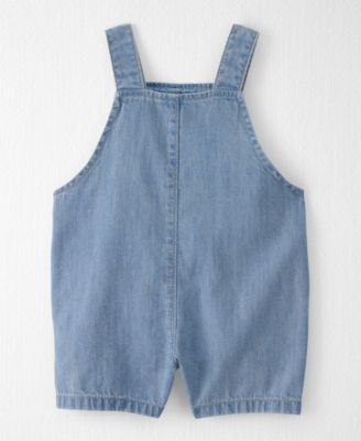 Little Plane by Carters Baby Boys' Chambray Square Neck Shortall