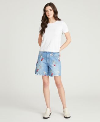 Women's Cayla Printed High-Rise Shorts