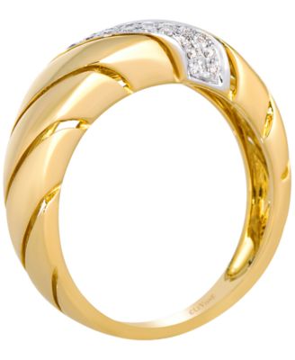 Vanilla Diamond Ring (0.19 ct. t.w.) in 14k Honey Gold