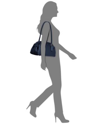 Empire Medium Leather Carryall Bag 34