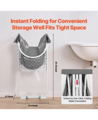 Portable Foldable Elevated Pet Bathtub