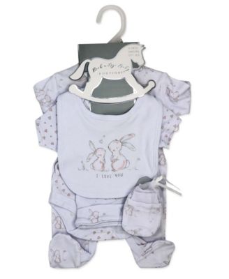 Baby Girls' Layette Gift, 7-Piece Set