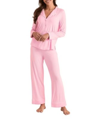Women's Long Sleeve Top & Pants Pajama Set