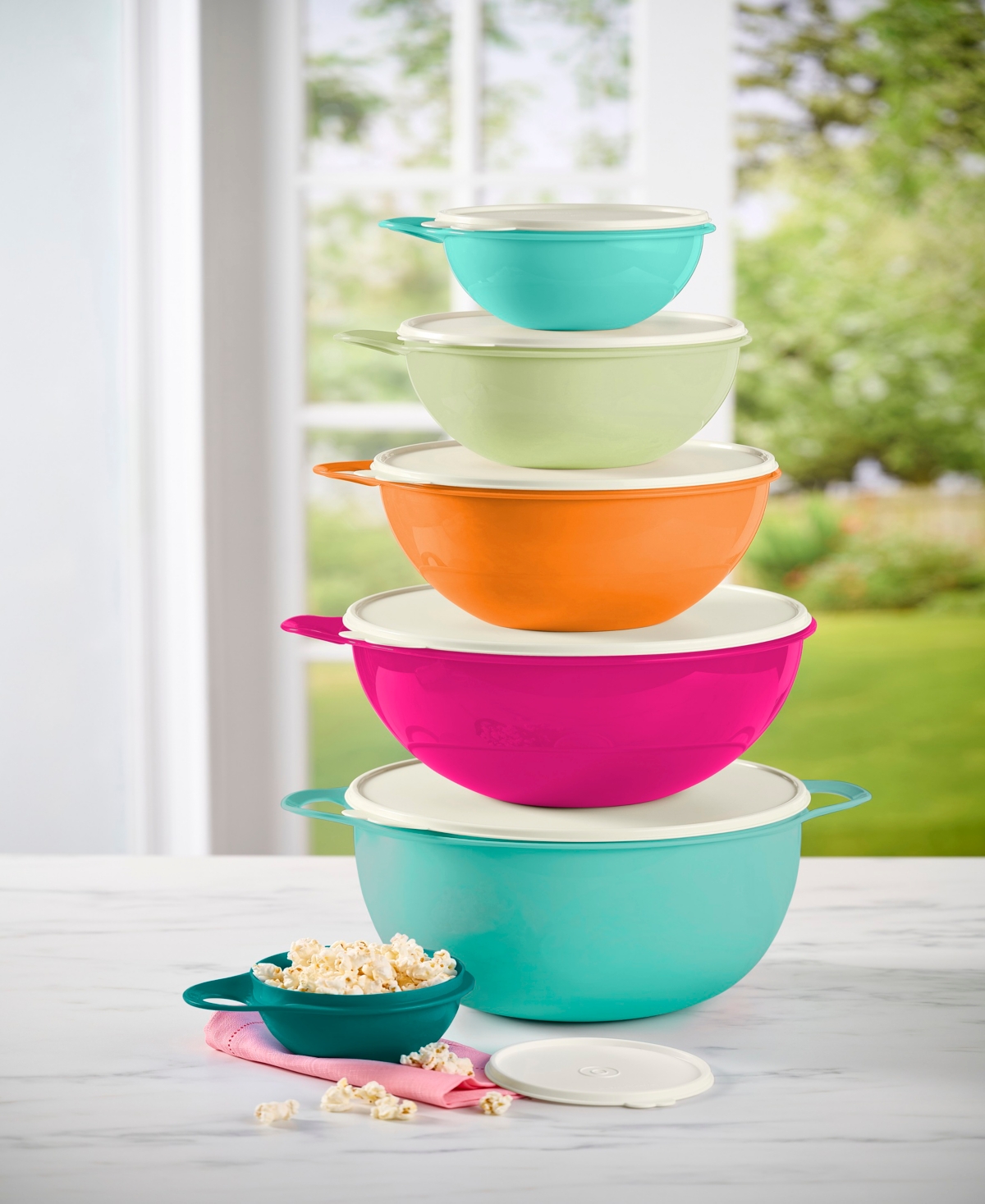 Tupperware 6-Piece Thatsa Bowl & Lid Storage Set