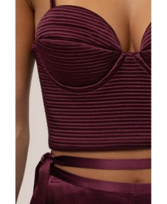 Women's Thalia Textured Bustier