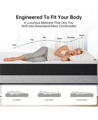 Conforma Foam 12" Plush Tight Top Mattress in a Box, Twin XL