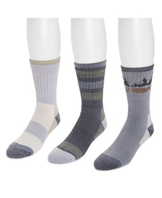Men's Crew Hike Heat Retainer Socks (3 Pack)
