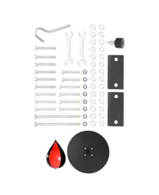 Punching Bag Stand 2-in-1 Heavy Duty Boxing and Speed Bag Stand Holds 140 LB