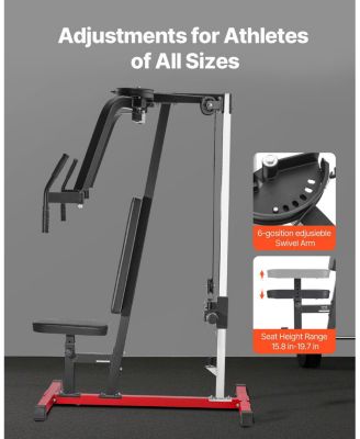 Chest Fly Machine Adjustable Rear Delt and Fly Trainer for Home Gym 450 LB