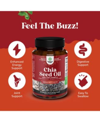 Chia Seed Extract Capsules, 60ct