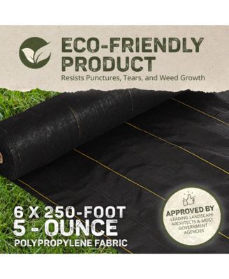 DeWitt Pro 5 Oz 6 x 250 Foot Commercial Landscape Weed Barrier Fabric